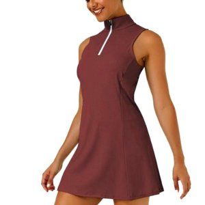 HALARA: Everyday Cloudful™ Air Fabric Half Zip 2-Piece Set Cool Touch Golf Dress